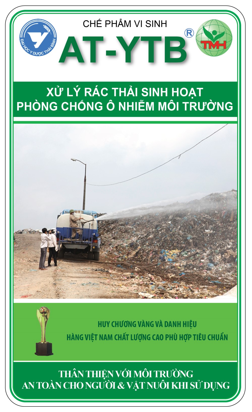 Chế phẩm sinh học AT-YTB0